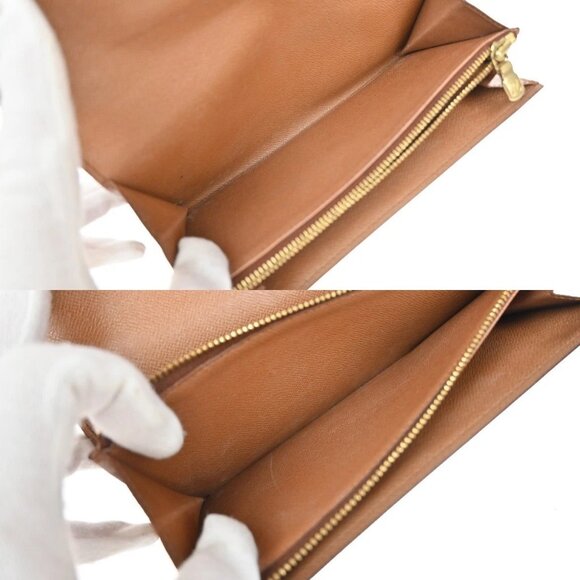 LOUIS VUITTON Porte Monnaie Credit Long Wallet Monogram Leather - Picture 8 of 14